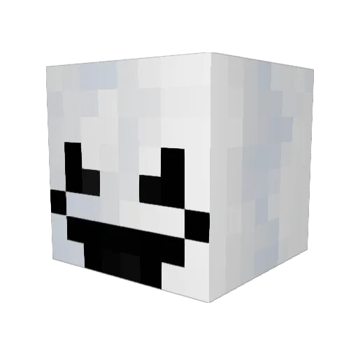 Kisiel1337 Minecraft avatar head, 3D render