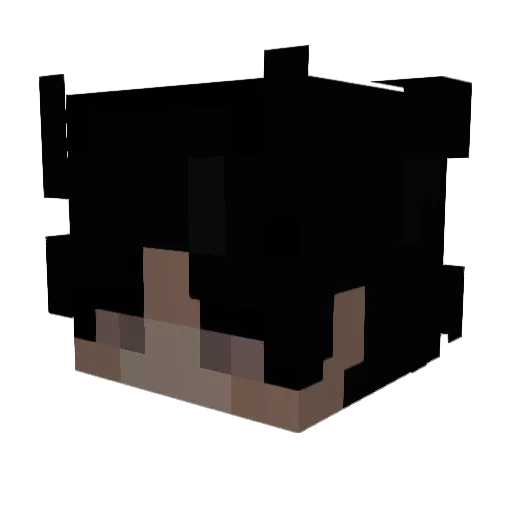 Kisimak24 Minecraft avatar head, 3D render