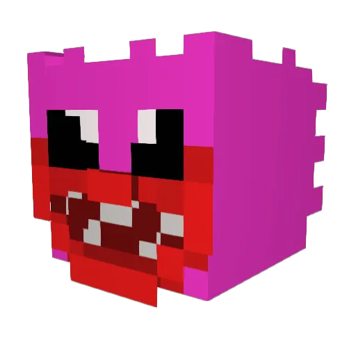 KissyMissy_0829 Minecraft avatar head, 3D render