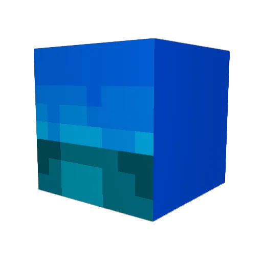 Kiszman Minecraft avatar head, 3D render