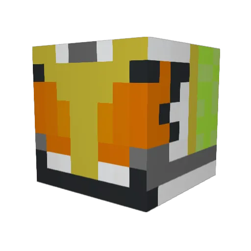 KitKatMikato Minecraft avatar head, 3D render