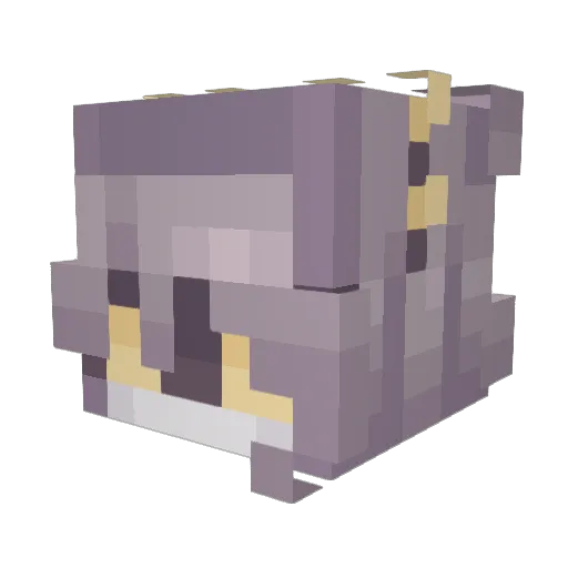KitKatarina02 Minecraft avatar head, 3D render