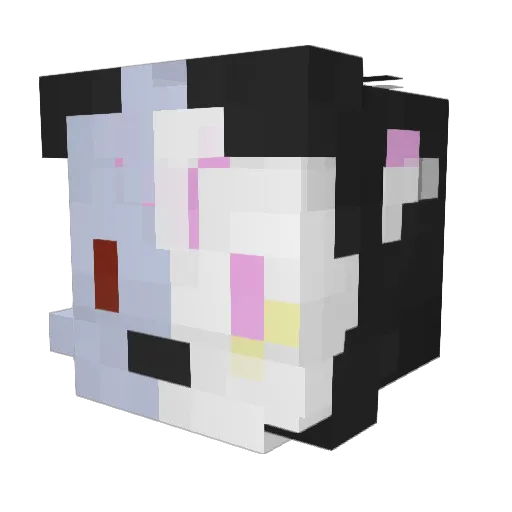 KitTheDerg Minecraft avatar head, 3D render