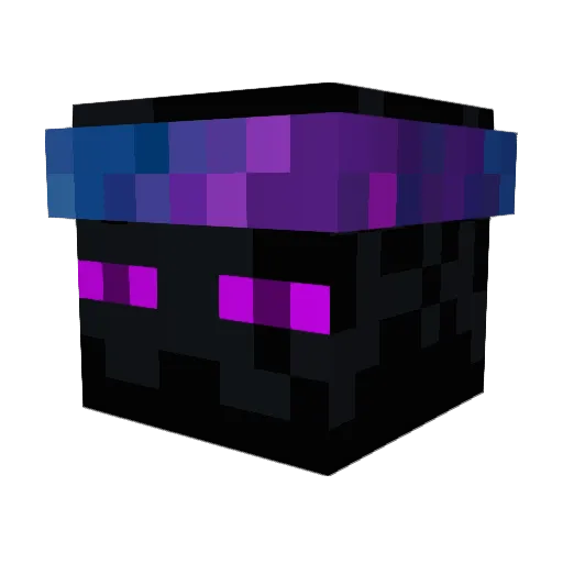KitVixen Minecraft avatar head, 3D render