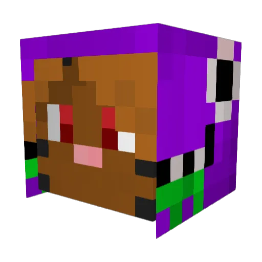 Kita__ Minecraft avatar head, 3D render