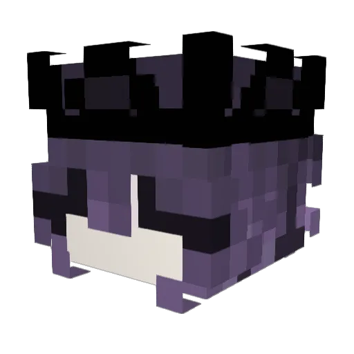Kitai85 Minecraft avatar head, 3D render