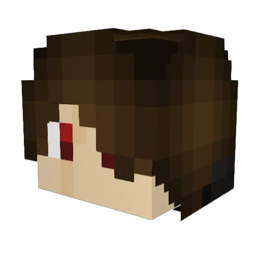 Kites_Gaming Minecraft avatar head, 3D render