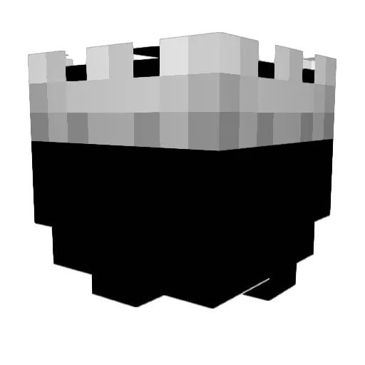 Kito_Vie Minecraft avatar head, 3D render