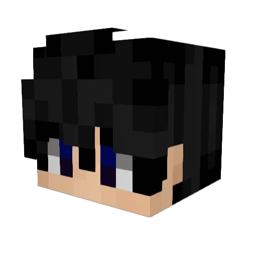 Kitso_gg Minecraft avatar head, 3D render