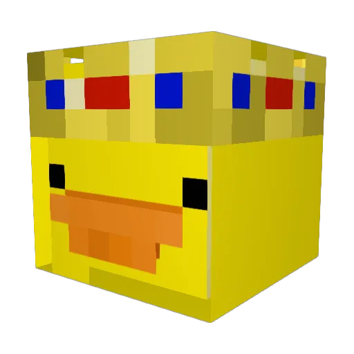 KittyDaniel Minecraft avatar head, 3D render