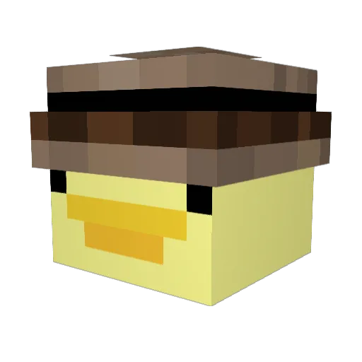 KittyFaith60 Minecraft avatar head, 3D render