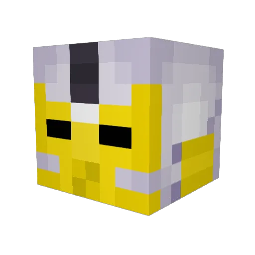 KittyGirl0417 Minecraft avatar head, 3D render