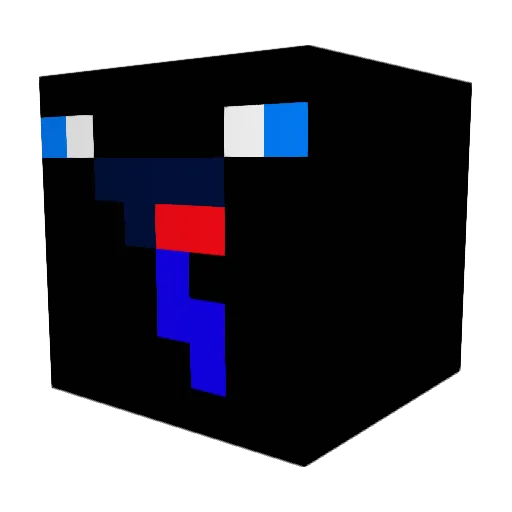 KittyKat176 Minecraft avatar head, 3D render