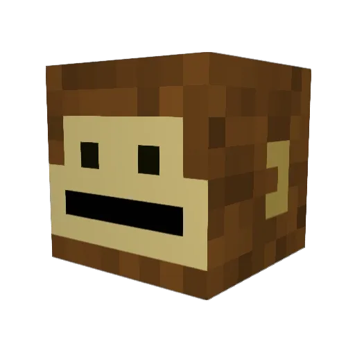 KittyPaws4321 Minecraft avatar head, 3D render