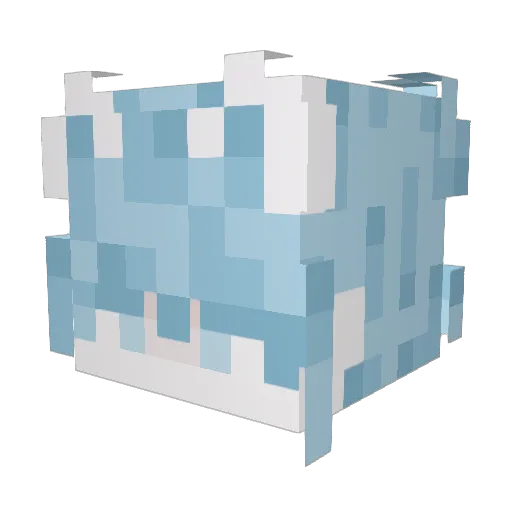 KittyPlayzGamez Minecraft avatar head, 3D render