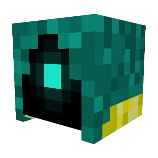KittyTheCoward Minecraft avatar head, 3D render