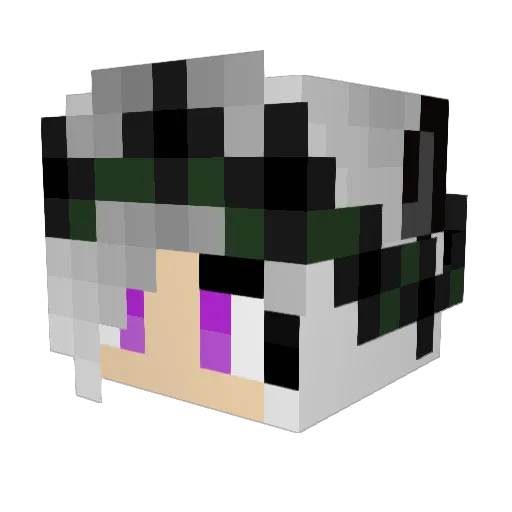 Kitty_Kat_99 Minecraft avatar head, 3D render