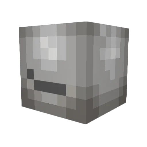 Kittykatsammy Minecraft avatar head, 3D render