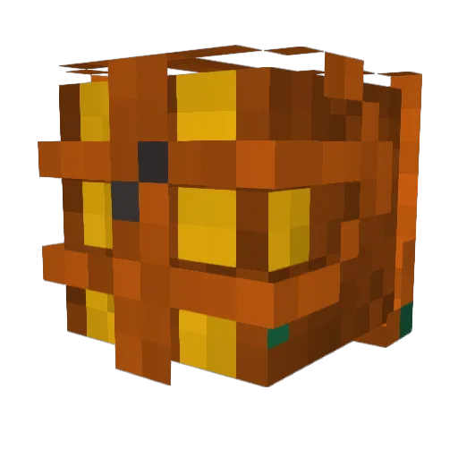 Kittyp00t Minecraft avatar head, 3D render