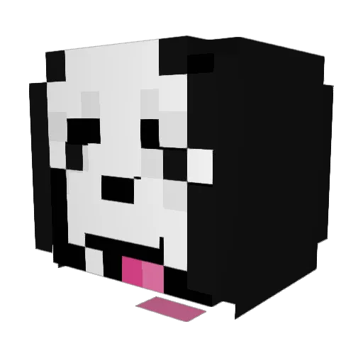 Kiuller_ Minecraft avatar head, 3D render