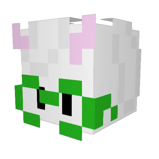 Kiwi4334 Minecraft avatar head, 3D render