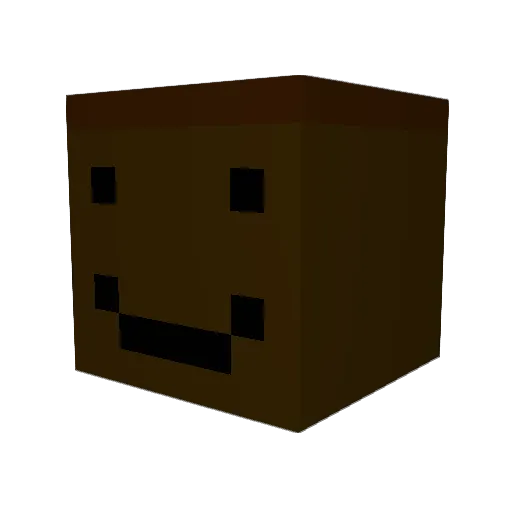 KiwiBiwi Minecraft avatar head, 3D render