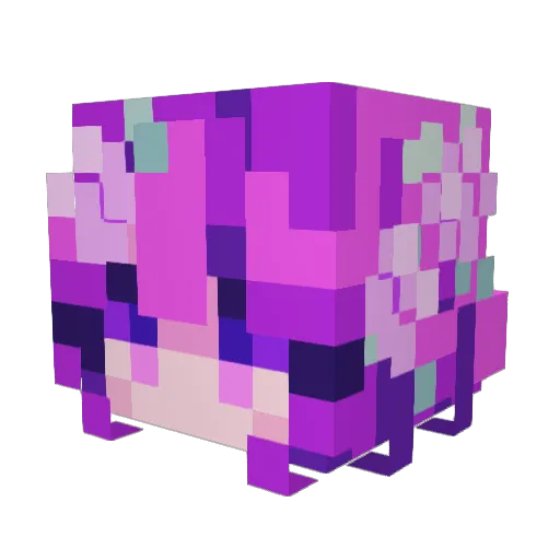 KiwiKomando Minecraft avatar head, 3D render