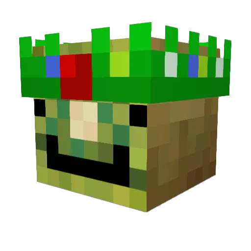 KiwiSemQueijo_ Minecraft avatar head, 3D render