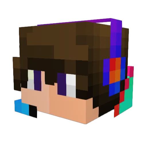 Kiwi_Arias Minecraft avatar head, 3D render