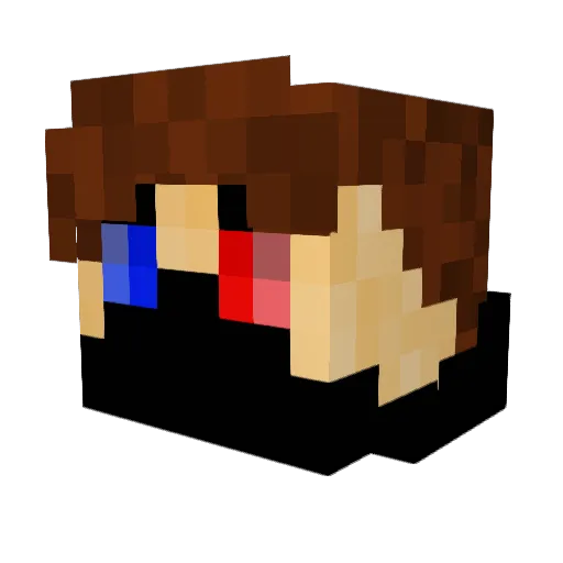 Kiwiman205 Minecraft avatar head, 3D render
