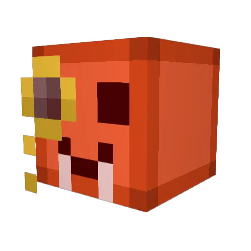 Kiwiowen404 Minecraft avatar head, 3D render