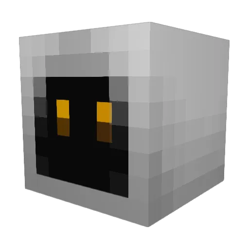 Kiwyh Minecraft avatar head, 3D render