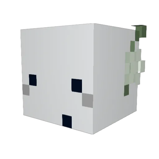 KixllZz Minecraft avatar head, 3D render