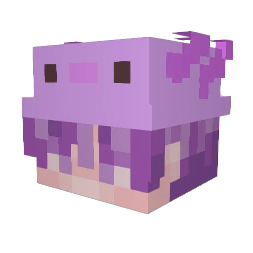 Kiyos Minecraft avatar head, 3D render