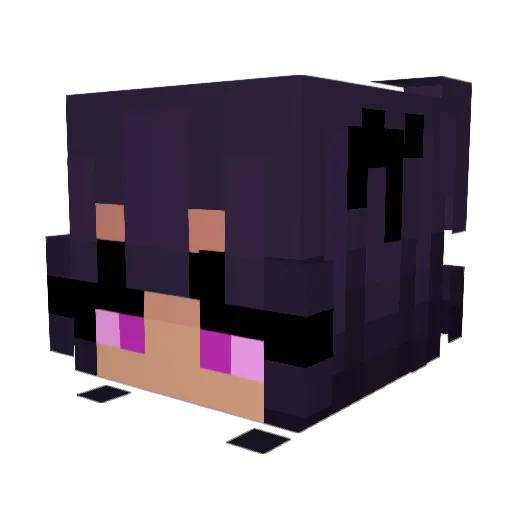 Kiyoshi35 Minecraft avatar head, 3D render