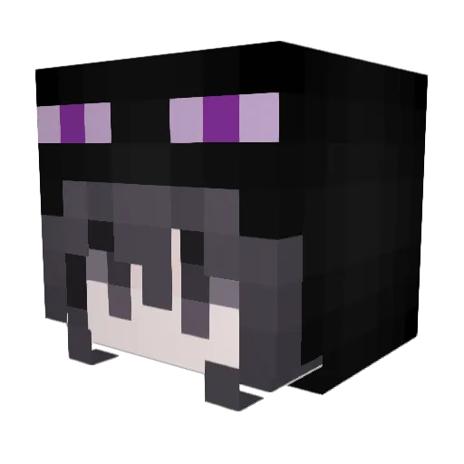 Kiyoshi_san Minecraft avatar head, 3D render