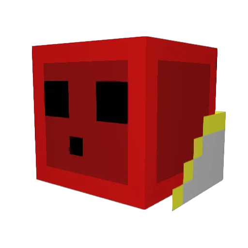 Kjazze Minecraft avatar head, 3D render