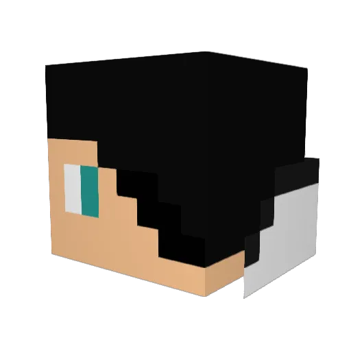 KjellCrafter Minecraft avatar head, 3D render