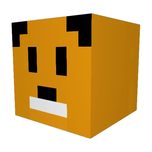 Kjetil0903 Minecraft avatar head, 3D render