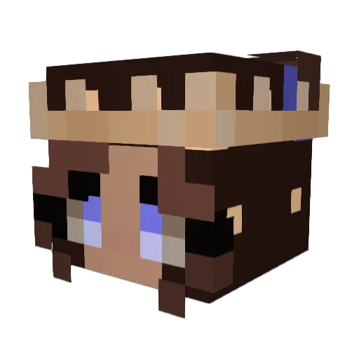 KkaaayaaakK Minecraft avatar head, 3D render