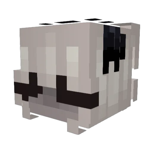 Kkaryu Minecraft avatar head, 3D render