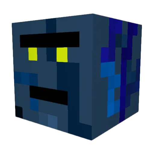 Kkaya007 Minecraft avatar head, 3D render