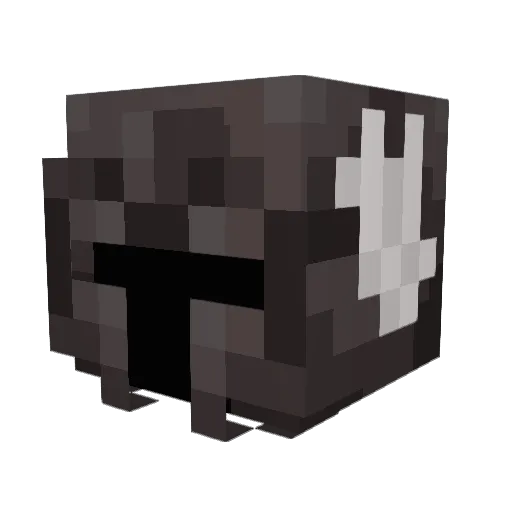 Kkrypsis Minecraft avatar head, 3D render