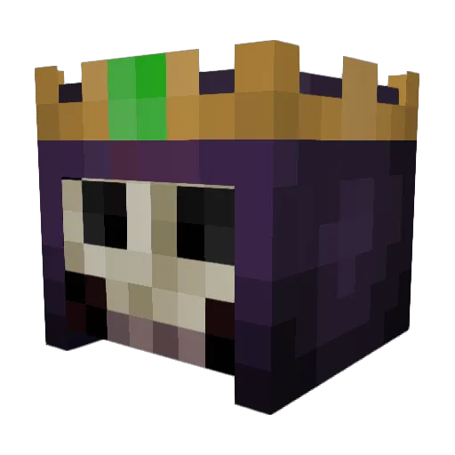 Kkt8 Minecraft avatar head, 3D render