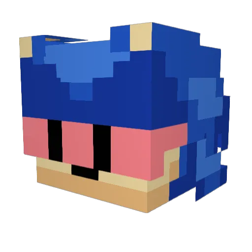 KkwonXO Minecraft avatar head, 3D render
