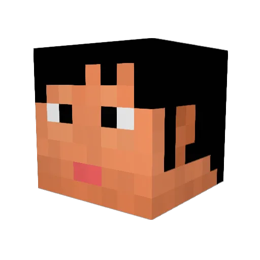 KlAnG1216 Minecraft avatar head, 3D render