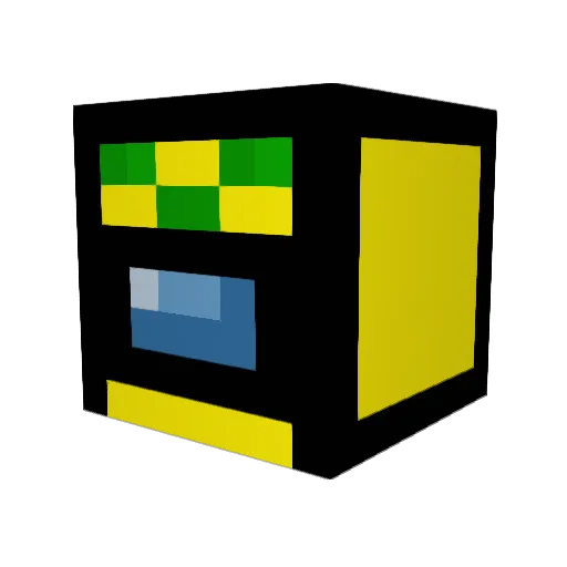 Klaaske969 Minecraft avatar head, 3D render