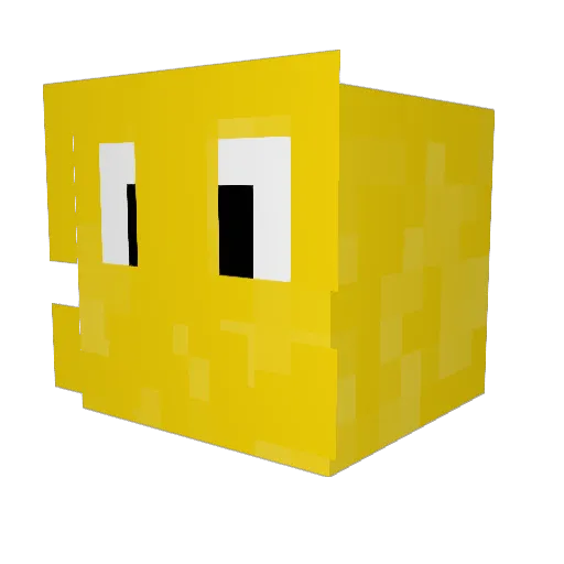 Klafarius Minecraft avatar head, 3D render
