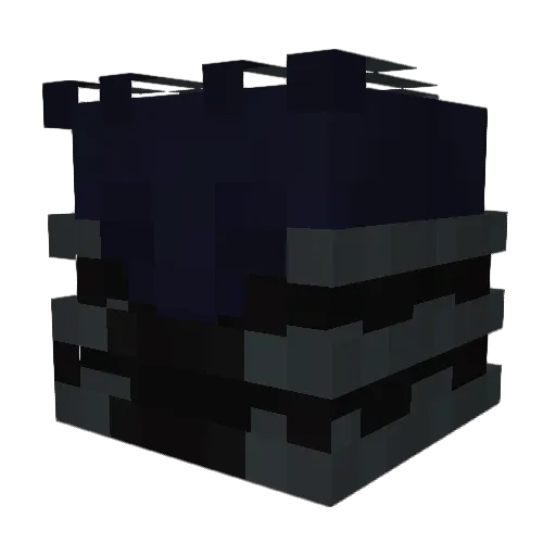 Klainer2 Minecraft avatar head, 3D render