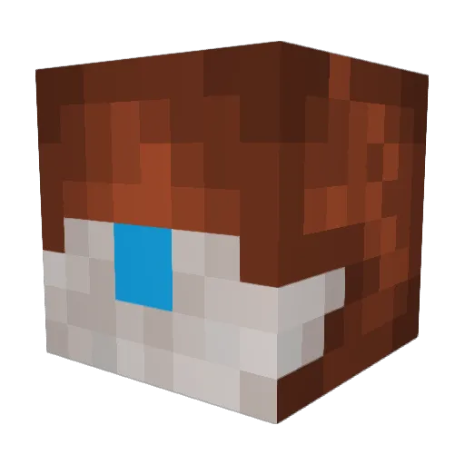 Klank1239 Minecraft avatar head, 3D render